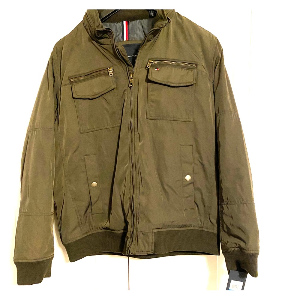 Olive green Tommy Hilfiger jacket